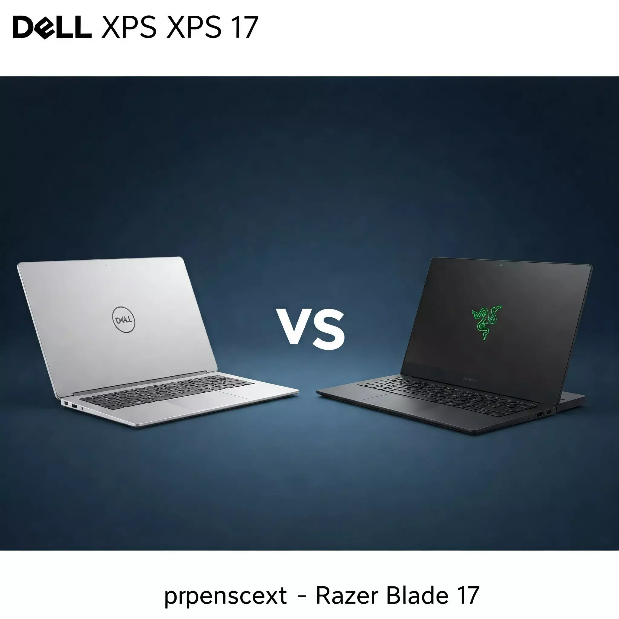 Dell XPS 17 vs. Razer Blade 17