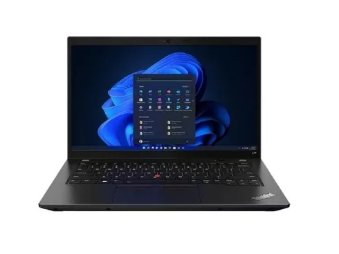 Lenovo ThinkPad L14 Gen 3 laptop on white background.